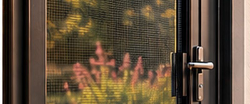 Insektenschutzgitter an Terrassentür – Heilbronn